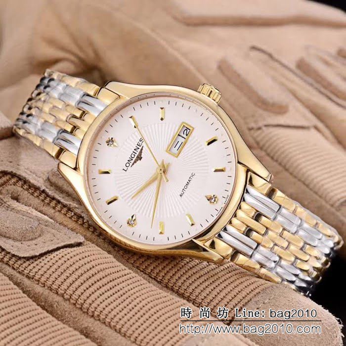 LONGINES浪琴 經典大三針 全自動機械 精品男士腕表 WSS0008